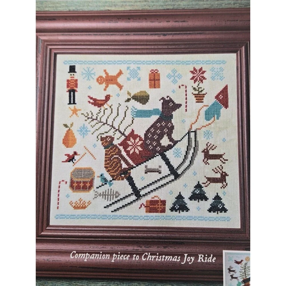 Carriage House Samplings Bringing Christmas Cross Stitch Pattern Chart 2019